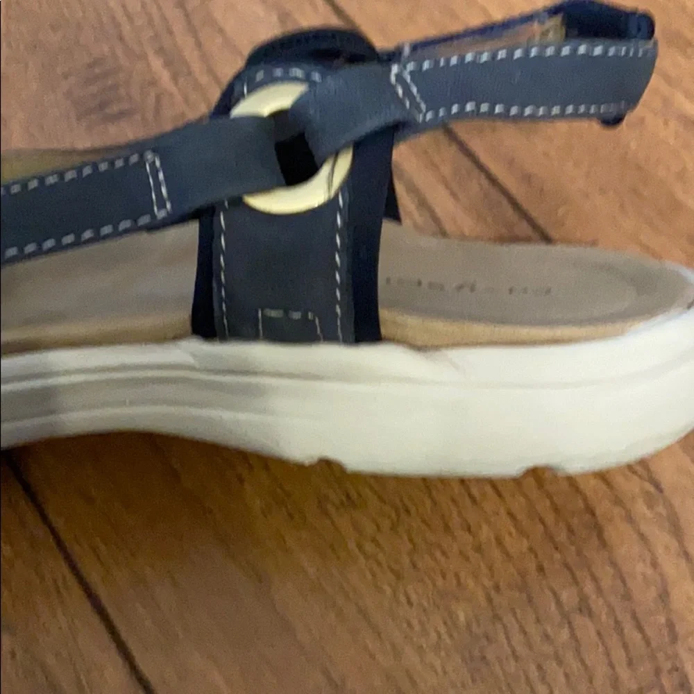 Easy Spirit Blue Comfort Walking Sandals